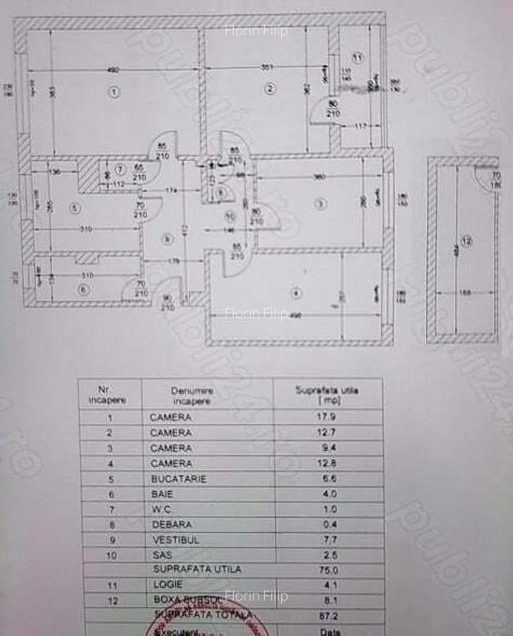 Apartament 4 camere 1 Decembrie 1918, Ozana - 9