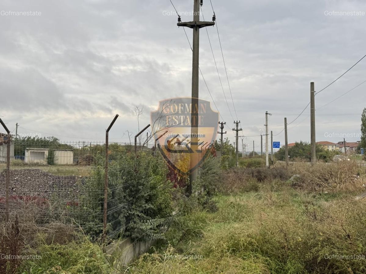 Teren pe colt intravilan pietruit imprejmuit varianta Ovidiu, Autostrada A2 - 7 Teren pe colt intravilan pietruit imprejmuit varianta Ovidiu, Autostrada A2 - 7