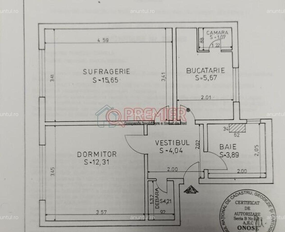 Eroii Revolutiei Metrou - 2 camere decomandat - sos Viilor liceu Cerchez - 5