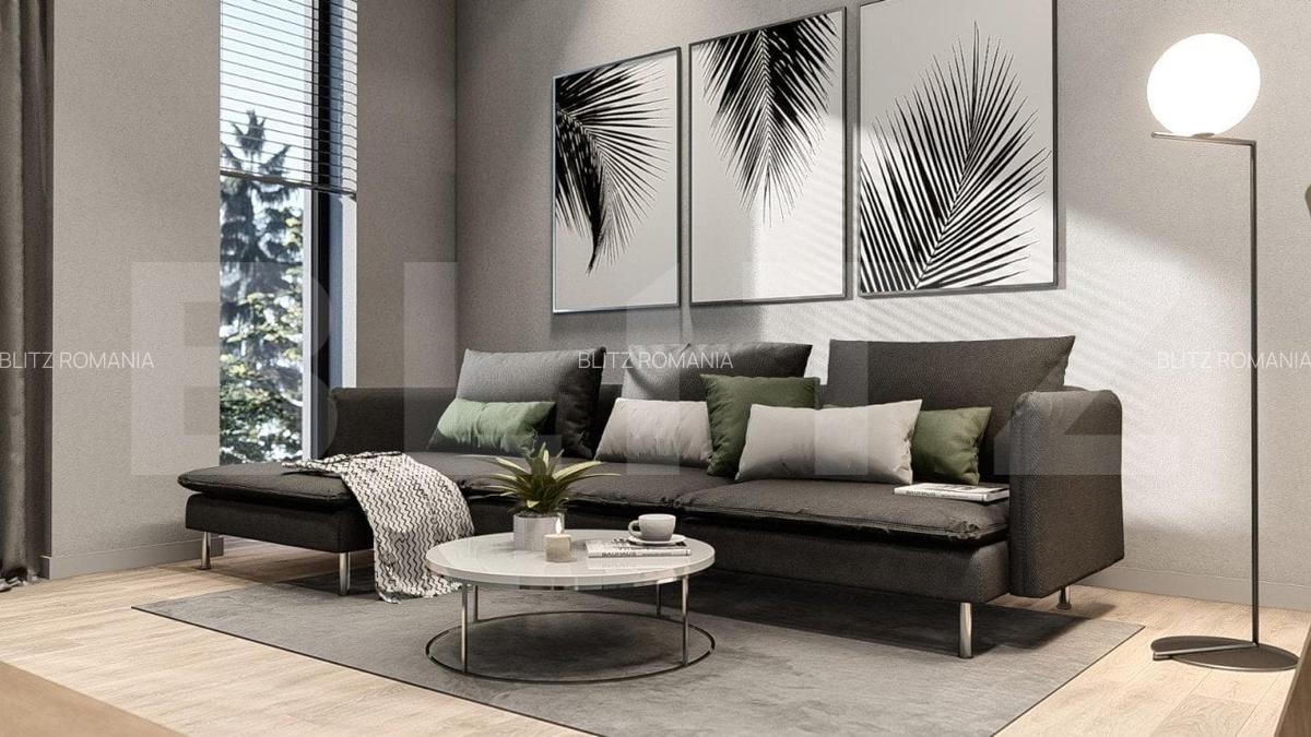 Apartament cu 3 camere, 55mp, terasa 36mp , Torontalului - 1