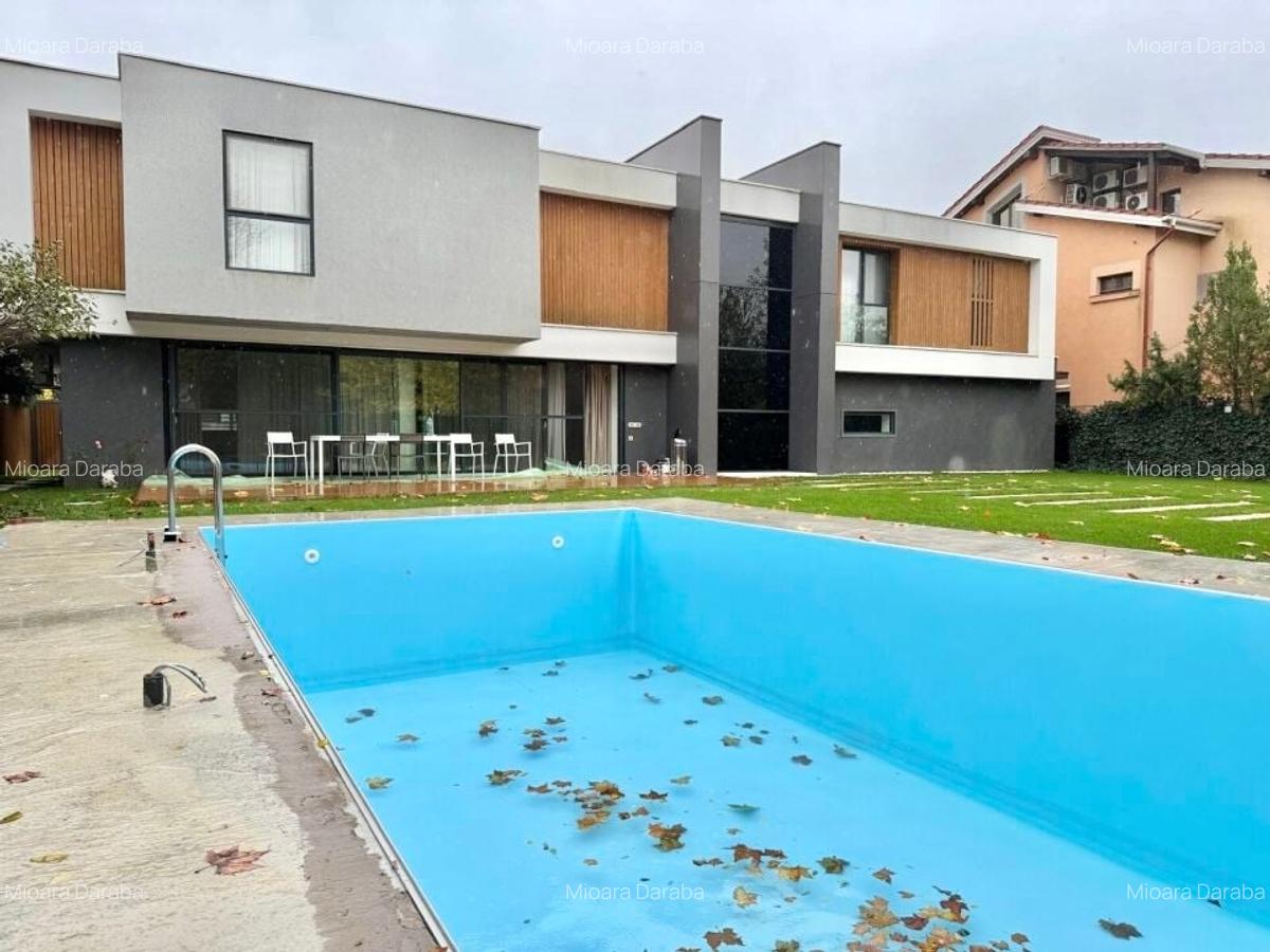 Villa with modern architecture, heated pool, 1000sqm yard, Iancu Nicolae area - 34