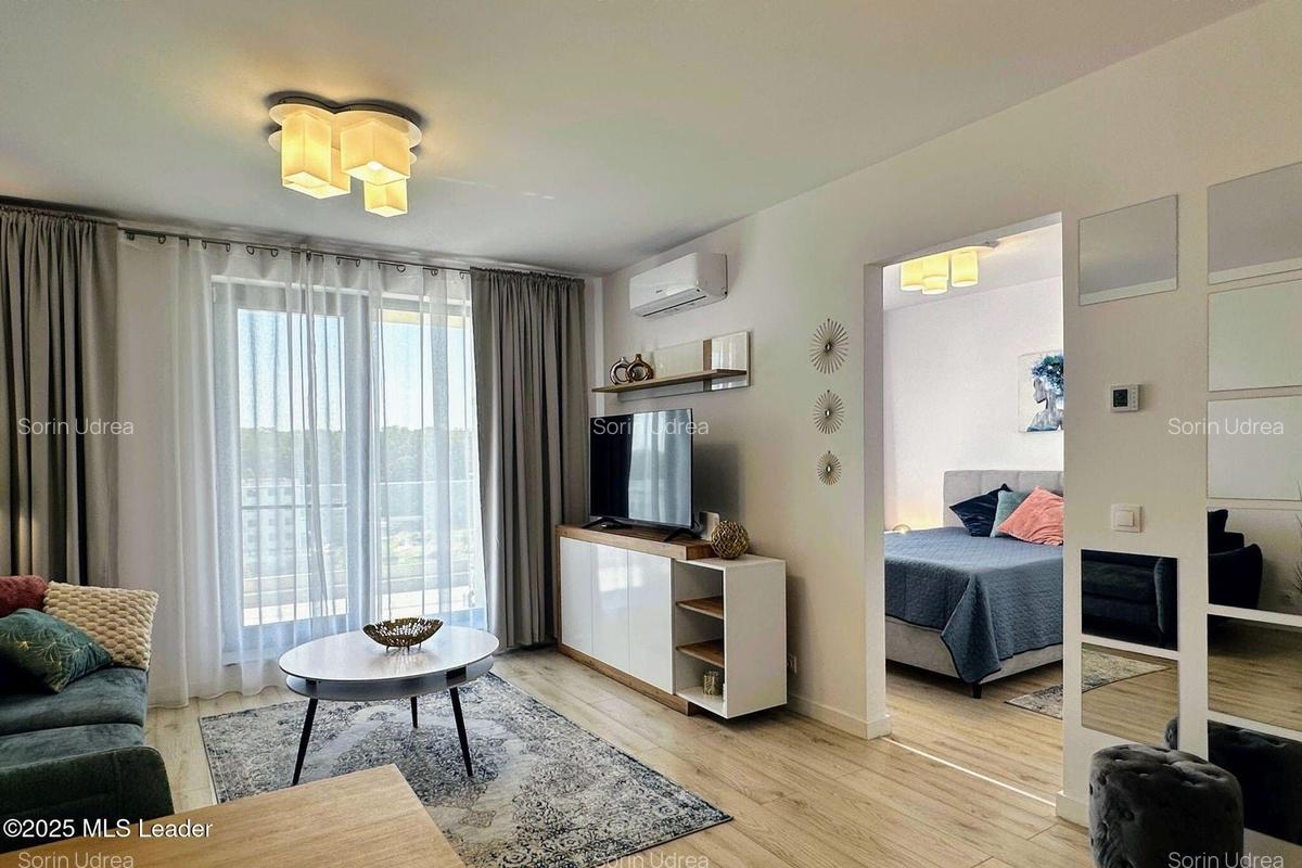 Greenfield Baneasa, 2 camere 50.8 mp, nou si mobilat, vedere padure! - 4