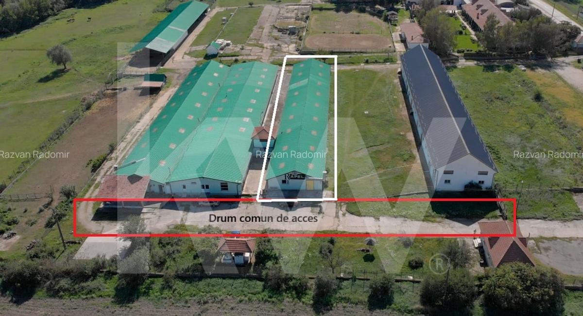 Hala industriala de productie, functionala, 790mp, Rahau, Sebes - 1