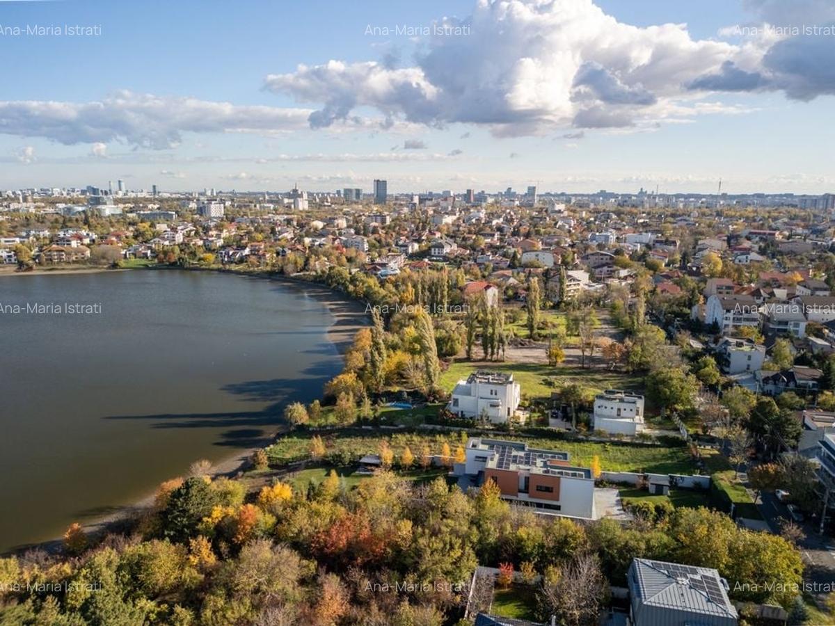 Smart-Home nZEB spectaculoasa Bucuresti Sector1 cu deschidere lac - teren 2000mp - 3