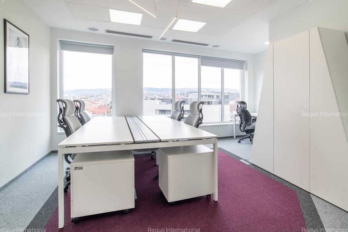 Spațiu de birou privat pentru 4 persoane în Regus Central Business Plaza - 2