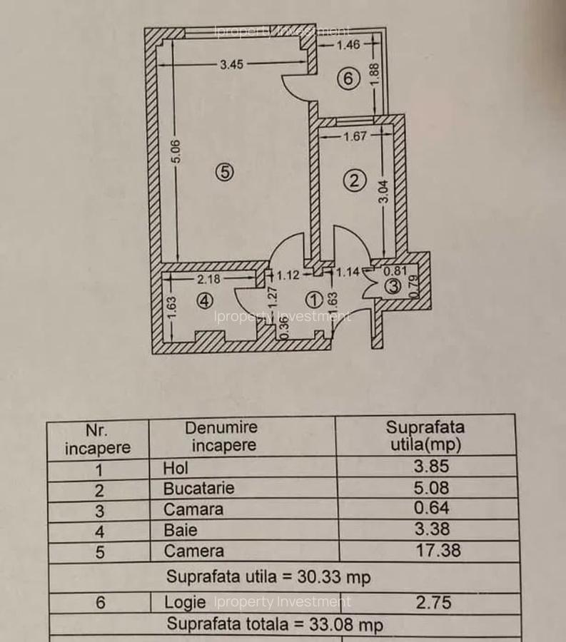 Iancului, Pantelimon | Garsoniera Decomandata | Balcon | Bloc 1981 - 6