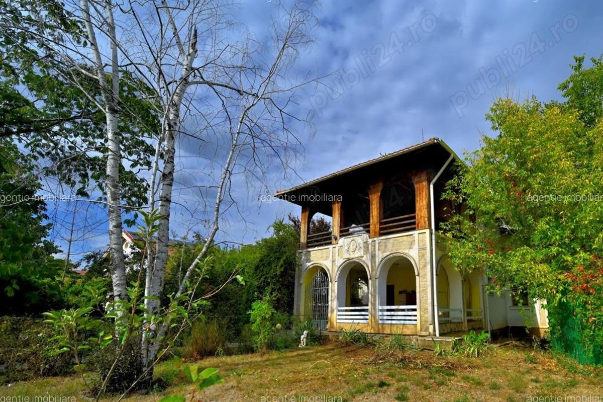 Vanzare vila 6 camere 264mp + garaj + garsoniera separata + 1490mp Centru Snagov Ilfov Nufarului 50A - 10