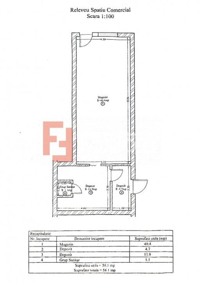 Spatiu comercial cu vitrina - zona centrala - Mosnita Noua - ID C8578 - 3