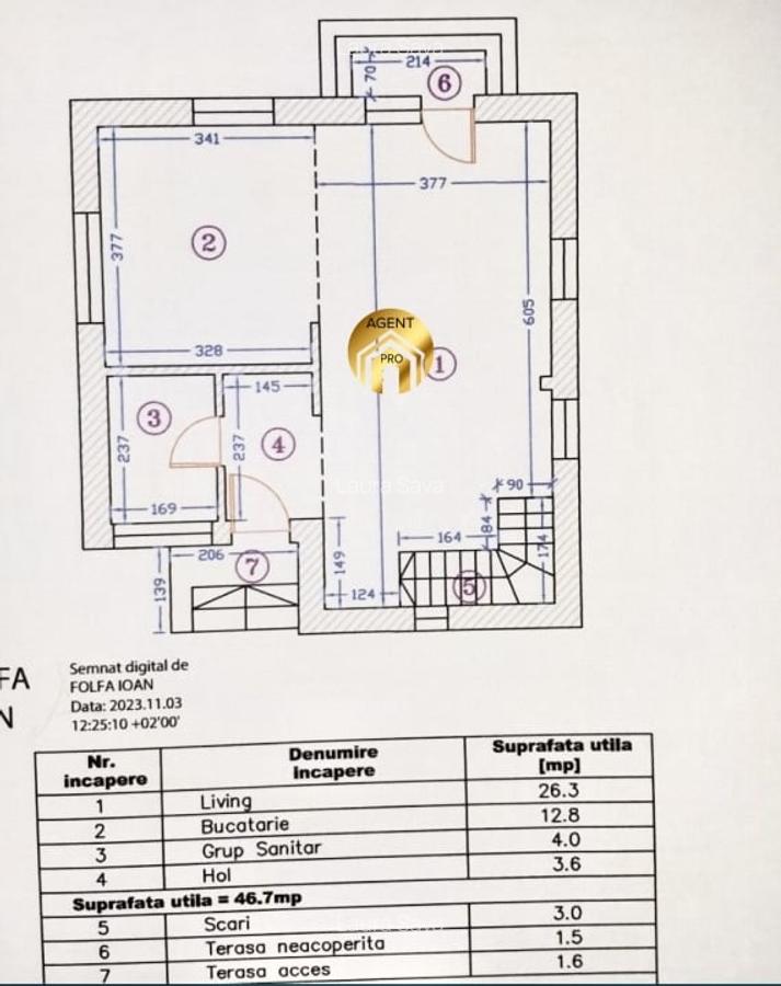 Vila Single 4 camere - 300 mp teren - Toate utilitatile - Otopeni Odaile - 3