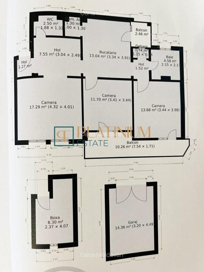 P4592 Apartament cu 3 camere DECOMANDAT, zona Centrala pe malul raului Bega - 7