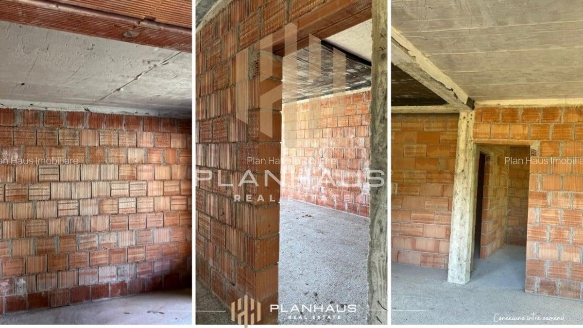 Casă duplex  semifinisată , Tăuții de Sus, 1 600 mp teren cu view - 7