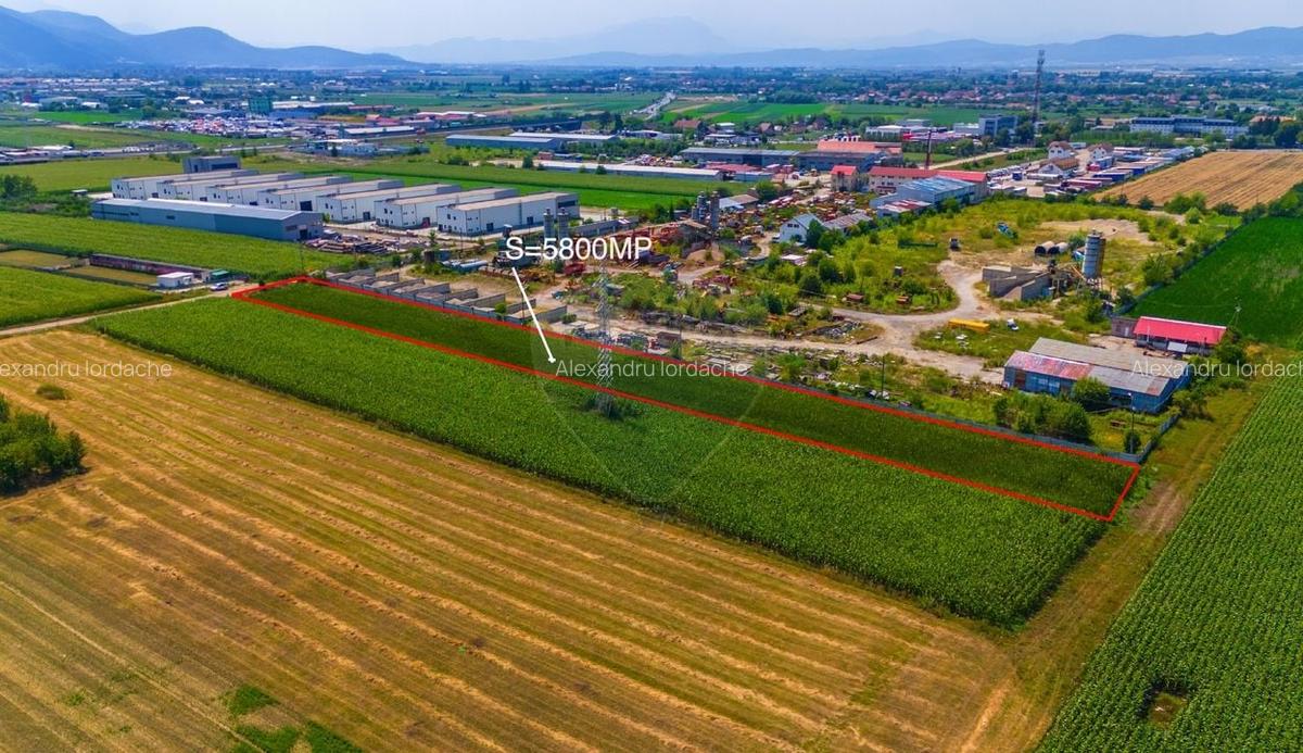 Teren 5,800mp Brasov /Calea Feldioarei/ Investitie industriala - 4