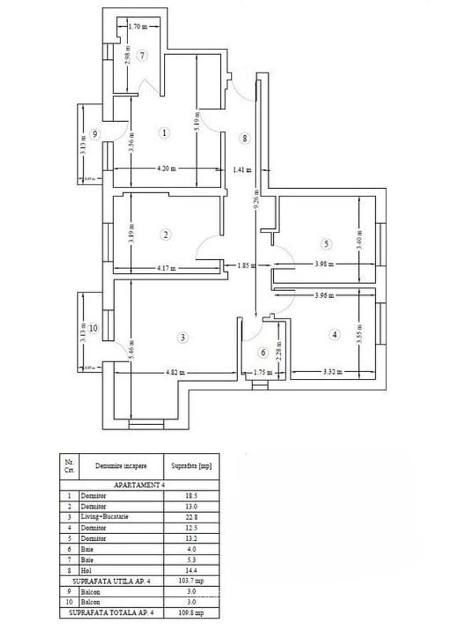 5 camere | Modern | Parcare | Aparatorii Patriei - 2