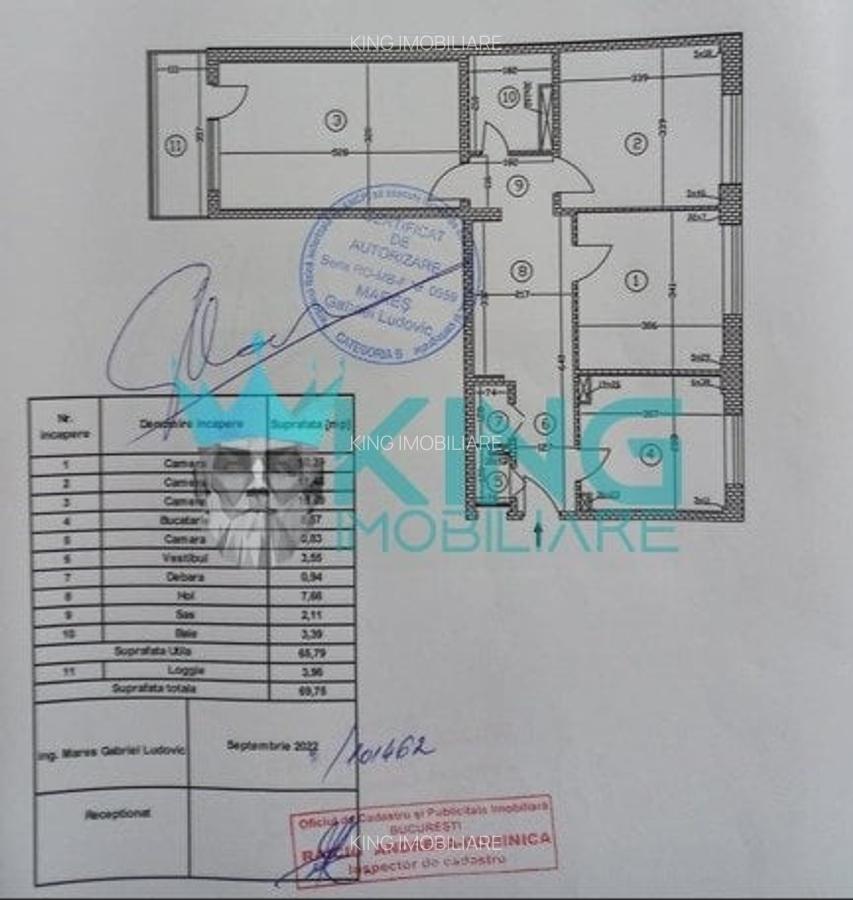Apartament cu 3 camere decomandat în Vitan - 21