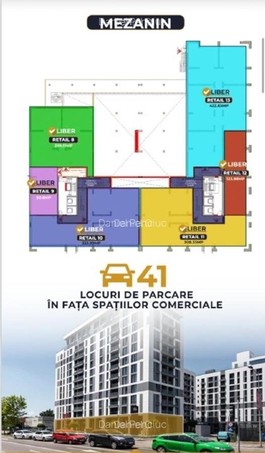 Proprietar, spatii comerciale/birouri, Promenada-direct Sos. Pipera, 40 parcari - 3