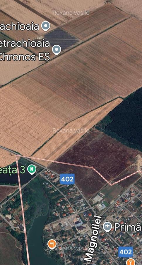 Petrechioaia  Teren Extravilan  suprafata 35 000mp Deschidere la DJ (10eur/mp) - 1