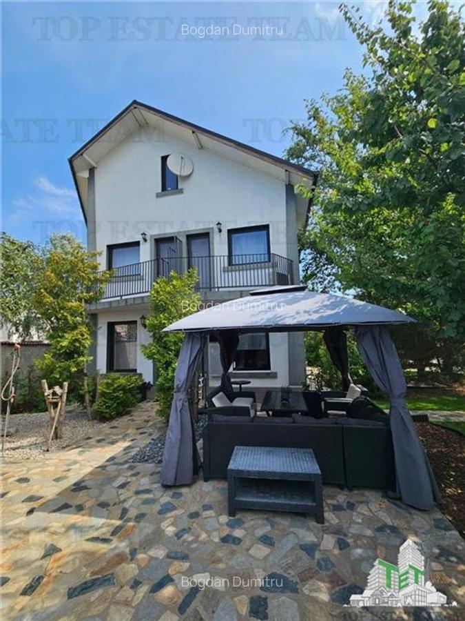 Vila superba, cu piscina, 970mp teren, D+P+E+M, gradina amenajata+pomi fructifer - 14