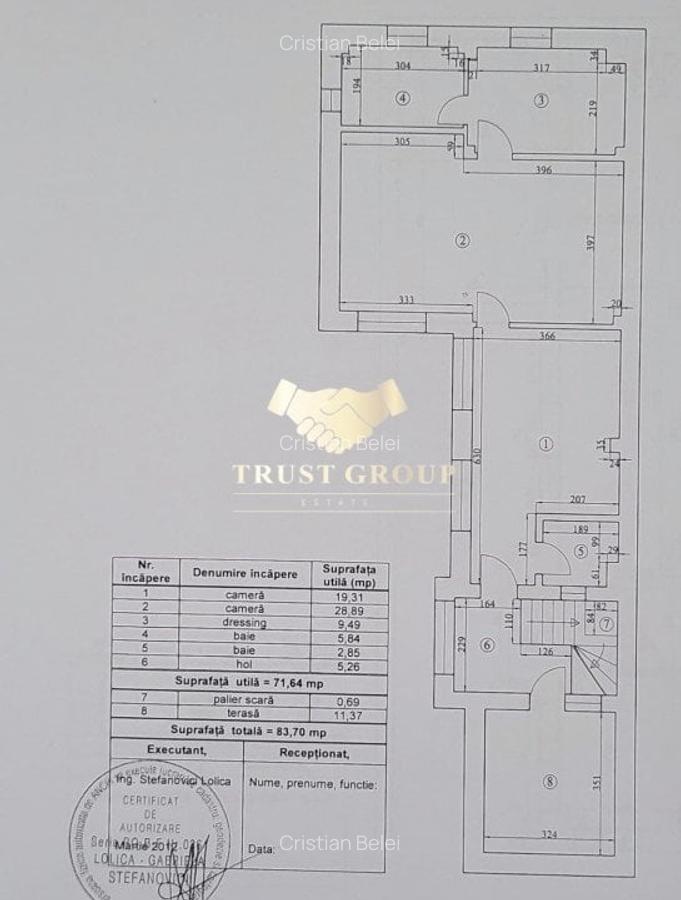 5 camere langa piata  Domenii Vila eleganta - 16