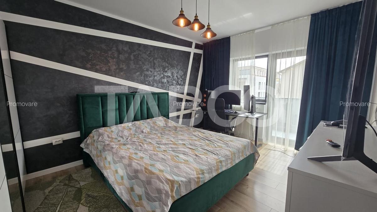 Apartament de vanzare 2 camere balcon parcare mobilat utilat Selimbar - 2