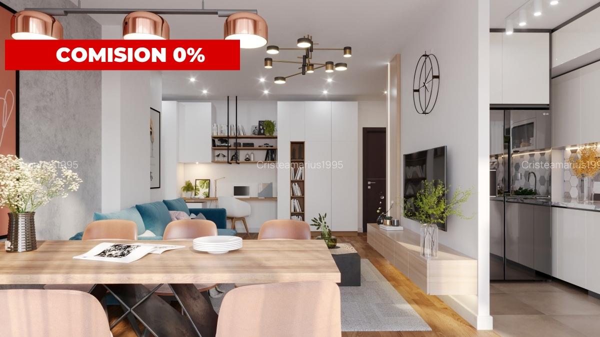 Apartament o camera, 38,5 mp, etaj 1, Bloc premium, Marasti - 2