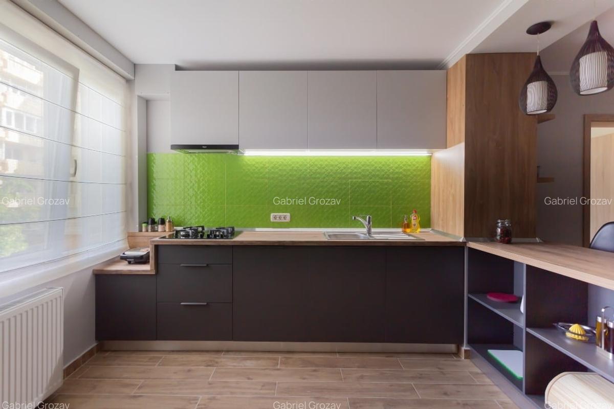 Apartament cu 3 camere semidecomandat în Central - 10