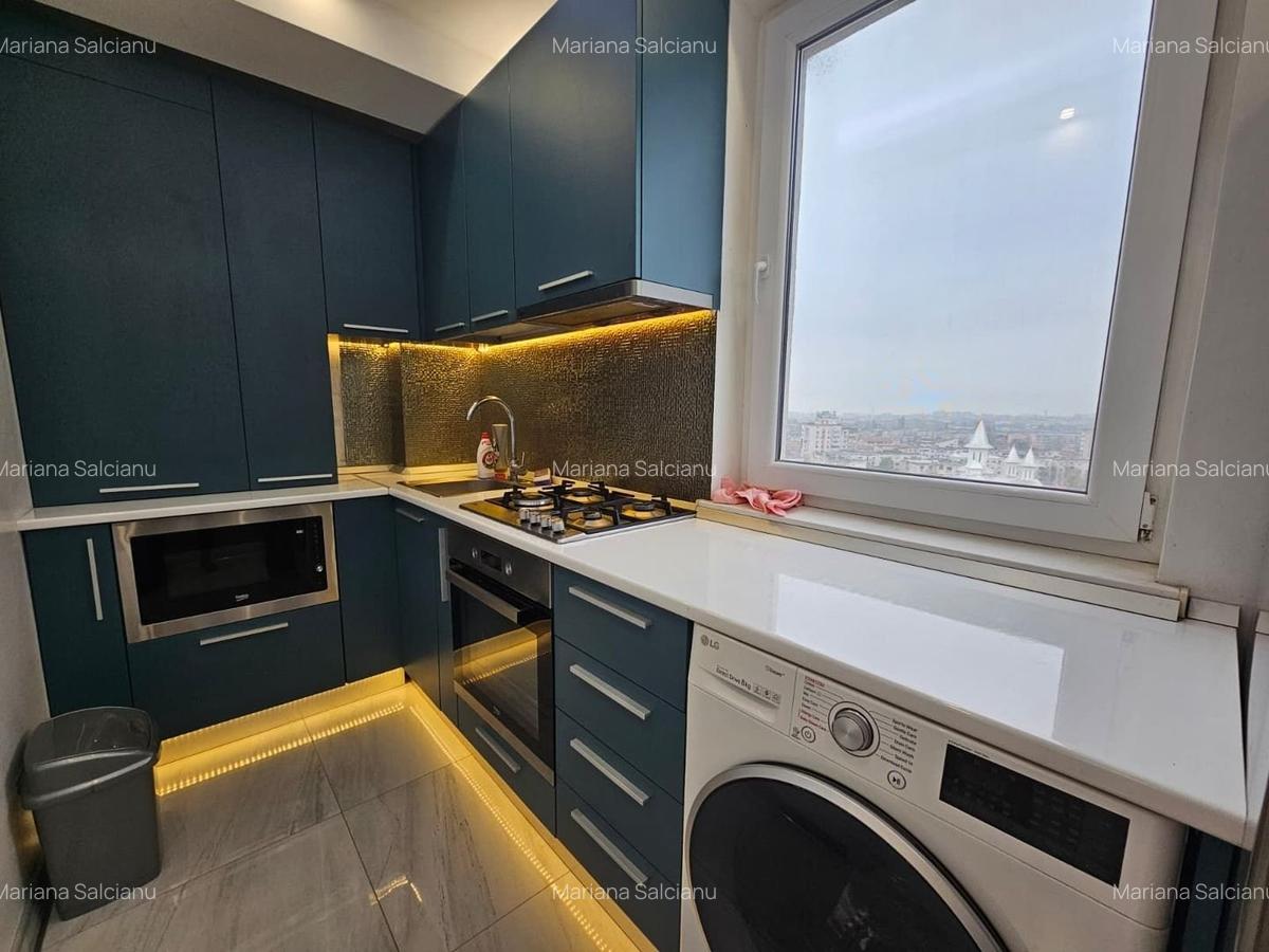 Apartament cu două camere – Zona Inel 2 – Bloc Nou, Panoramic, Mobilat - 7