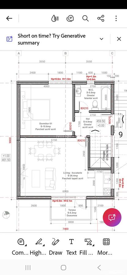 Casa noua P+m, cu piscina, langa padure! - 4