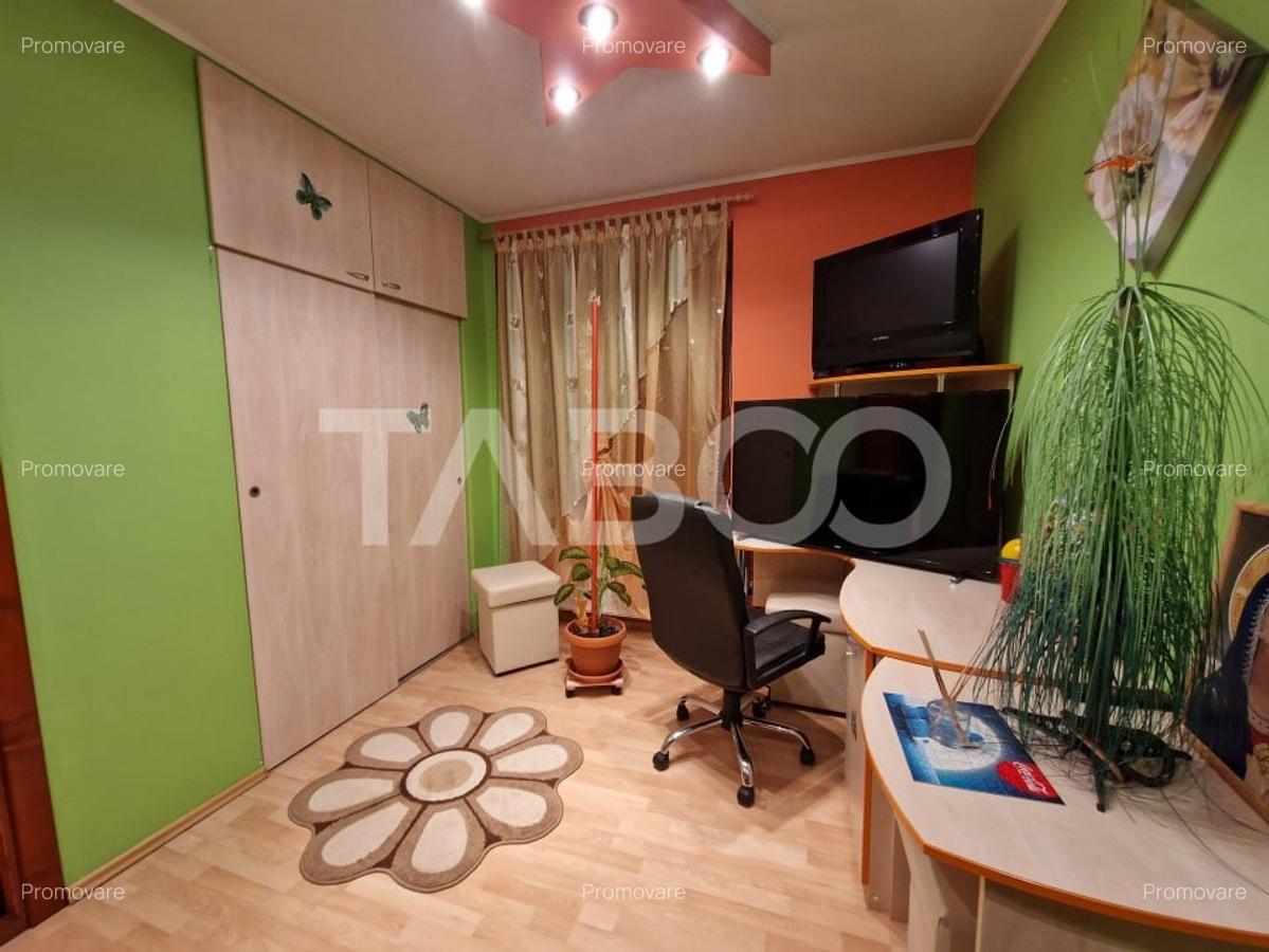Apartament 89 mpu 4 camere 2 bai loc parcare si pivnita central Sibiu - 4