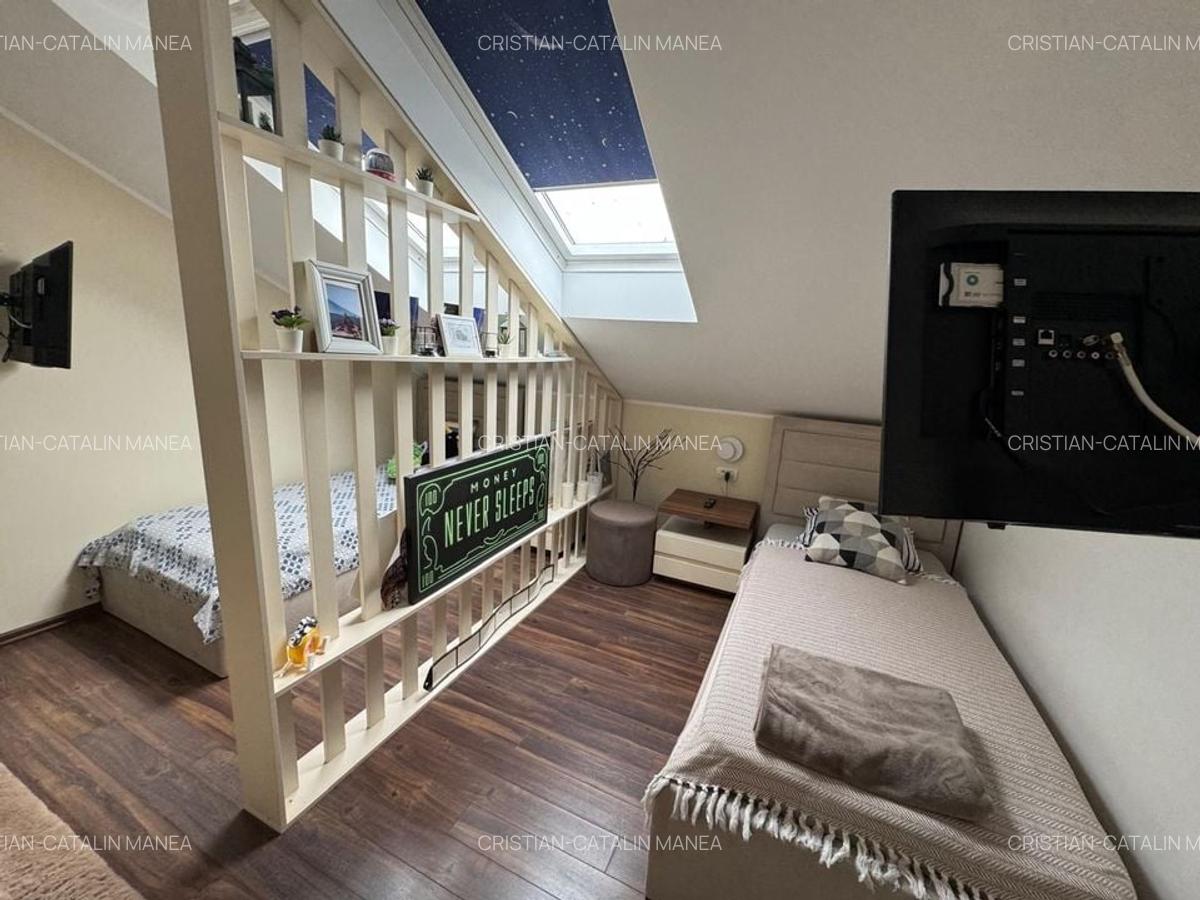 Penthouse cu 3 camere decomandat, mobilat în Brătianu - 8