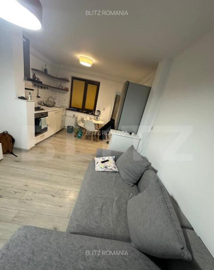 Apartament 2 camere, 38 mp, mobilat modern, balcon, zona Pri - 3