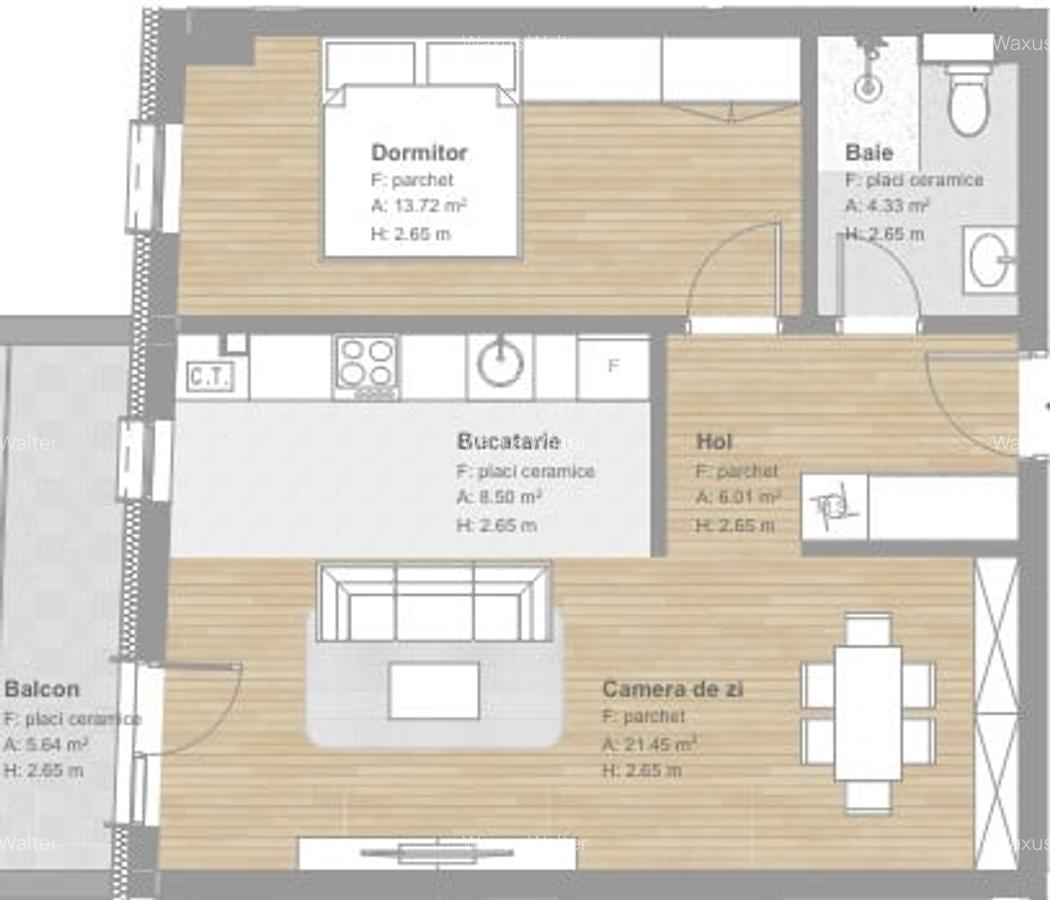 Apartamente finisate de 2/3/4 camere, Somesului / Floresti - 2