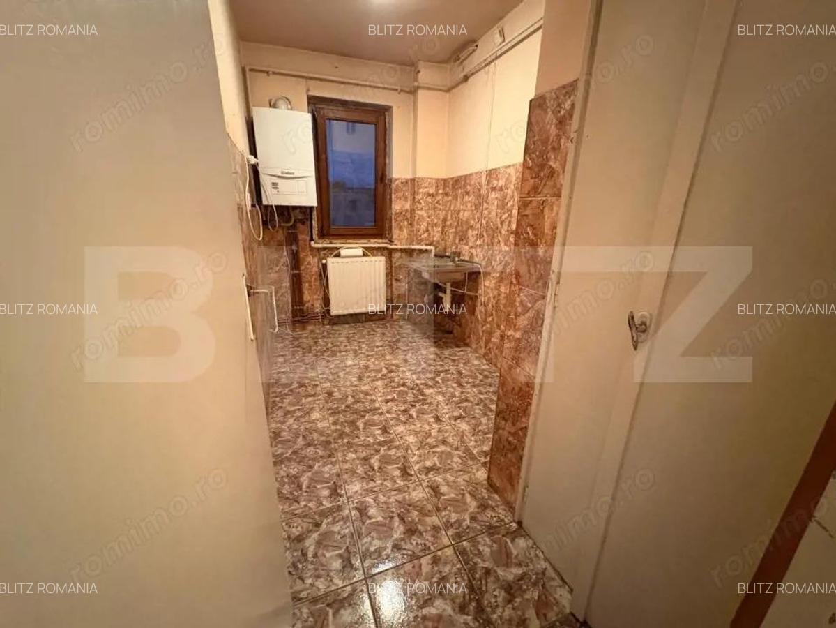 Apartament cu 2 camere, 37 mp, cu balcon ?i centrala - 5