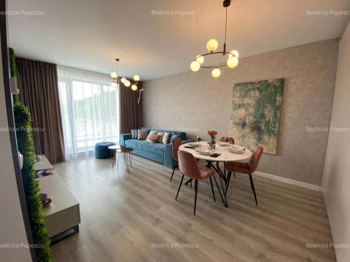 Apartament cu 2 camere, mobilat în Nord - 2