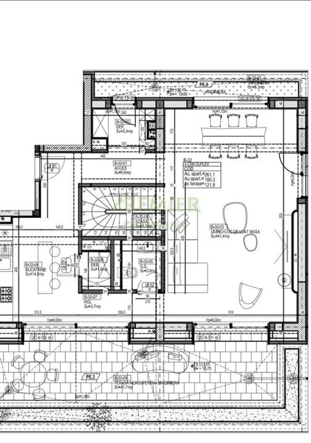 Penthouse Unic de vanzare jocuzii - 25