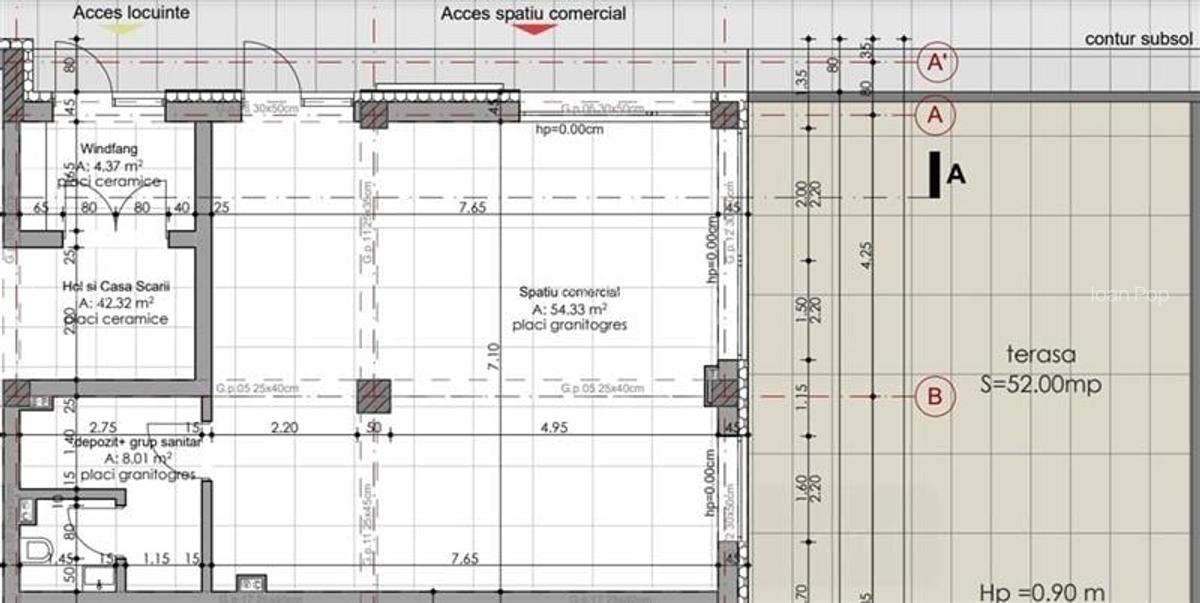 Spatiu comercial, 62 mp utili + 52 terasa, situat in cartierul Borhanci! - 5