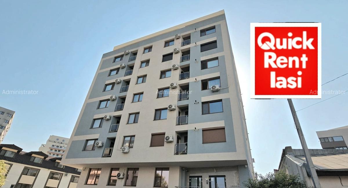 Centru Palas Mall Bloc Nou Apartament 2Camere Decomandat De Inchiriat Iasi - 14