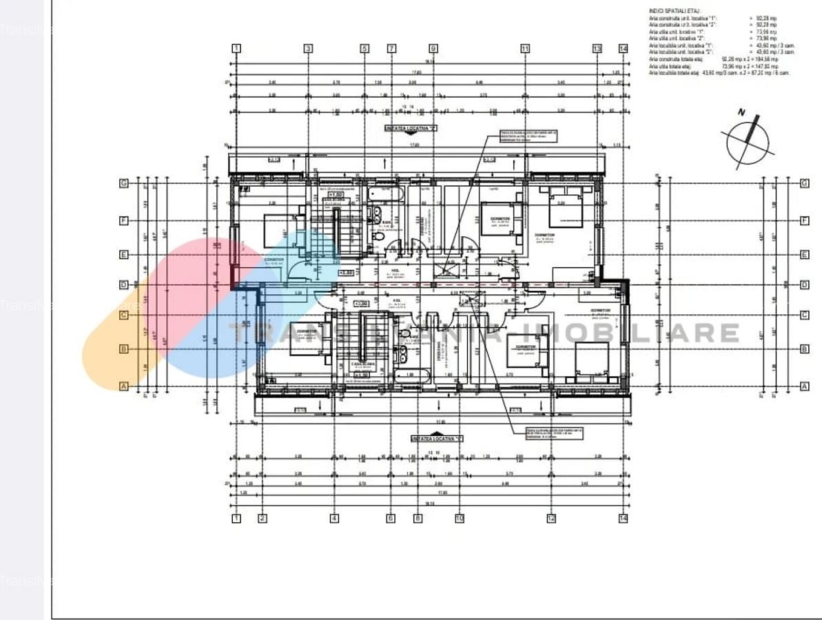 Unitate locativa tip duplex, 170 mp, teren 400 mp, str. Voronet - 7 Unitate locativa tip duplex, 170 mp, teren 400 mp, str. Voronet - 7