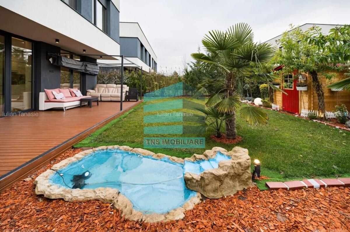 Otopeni-Tunari- Vila Lux- 4 Cam+Gradina- Mobilata-Utilata-Complex Exclusivist - 1