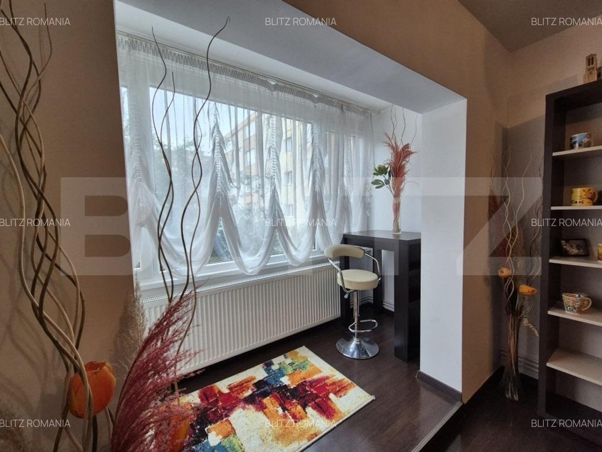 Apartament spatios cu 4 camere - etaj 1, mobilat, parcare, zona linistita! - 2