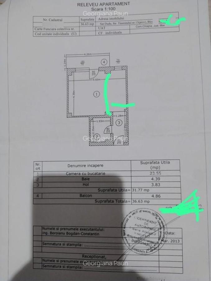 Garsoniera Decomandata Militari Residence Tineretului 13 Auchan Militari - 11