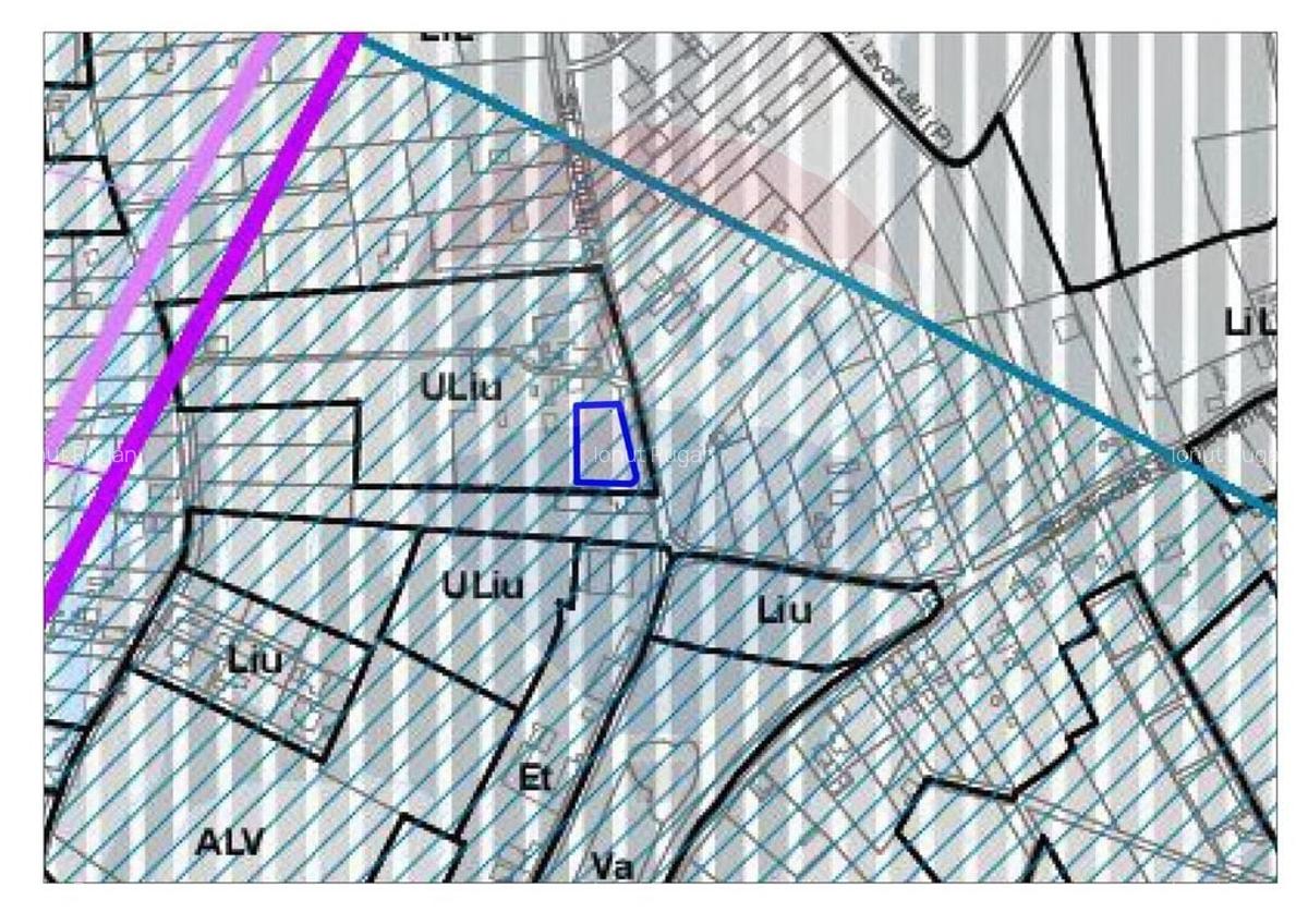 Teren intravilan 1 210 mp, dublu front, de vanzare, Strada Izvorului - 7