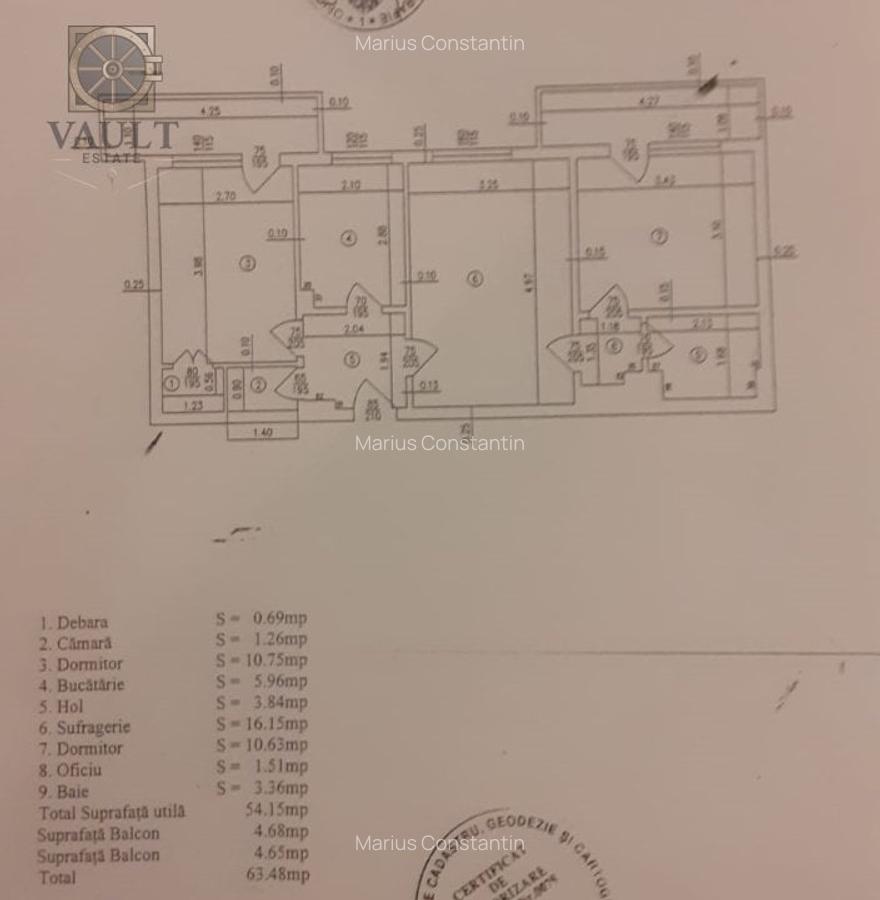 Apartament 3 camere Bulevardul Ion Mihalache-Metrou 1 Mai - 1