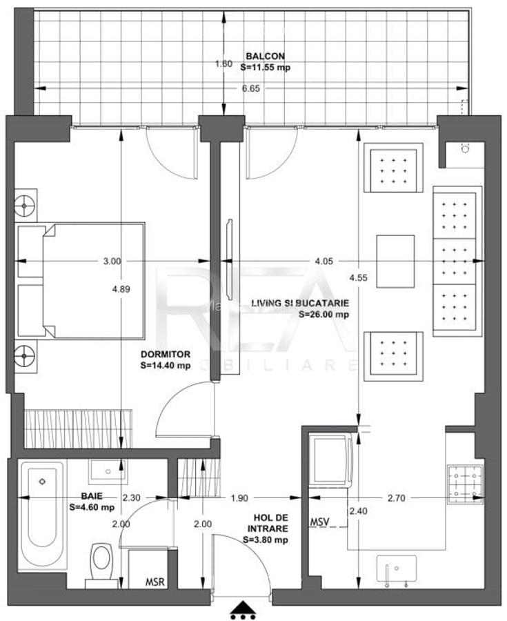 2 camere Ultracentral la 8 min Metrou Piata Muncii - 8