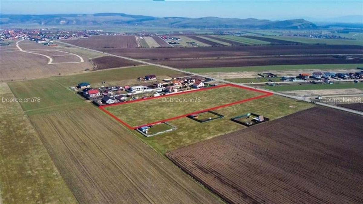 Teren intravilan 18.200mp, cu PUZ si PUD, ideal constructi case, Bod, Brasov. - 1