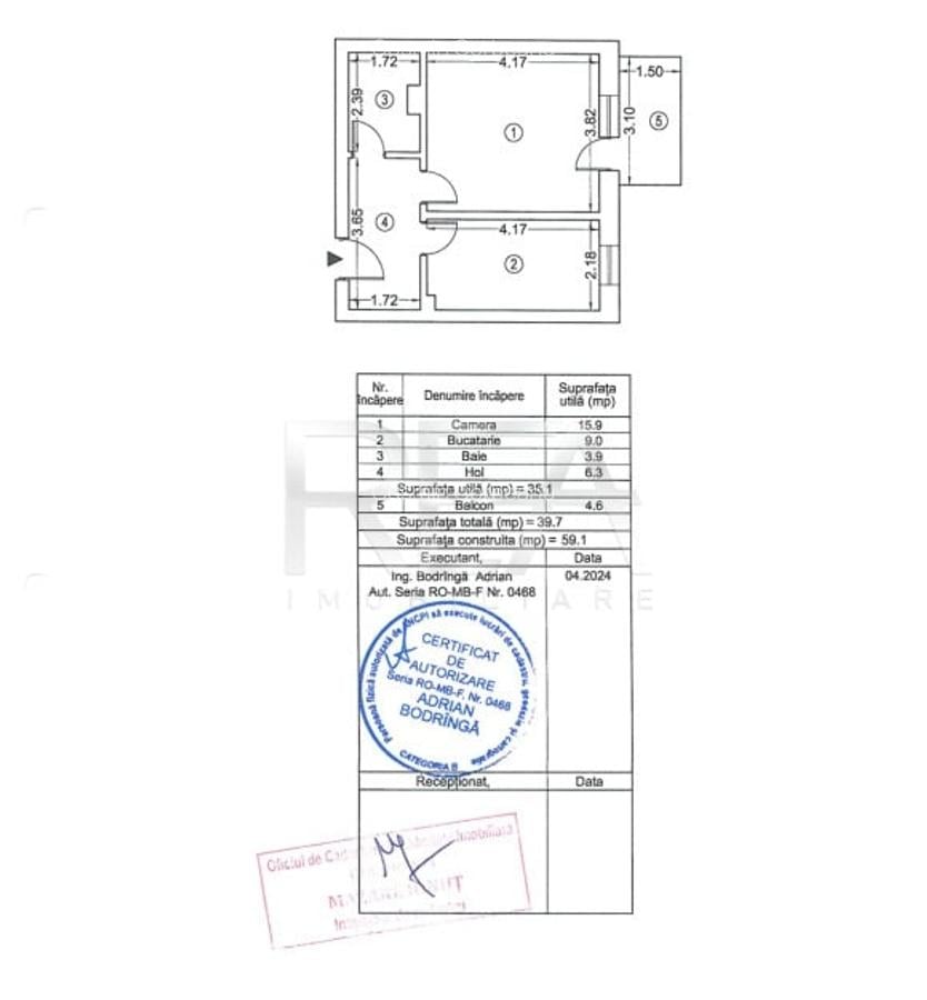 Garsoniera Exigent Faza 5 Plaza Residence - 10