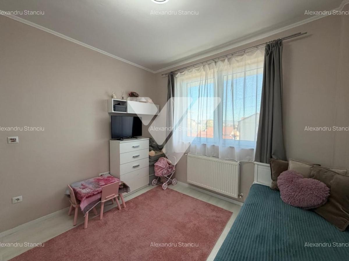 Apartament 2 camere mobilat modern etaj 2 balcon zona Turnisor Sibiu - 7