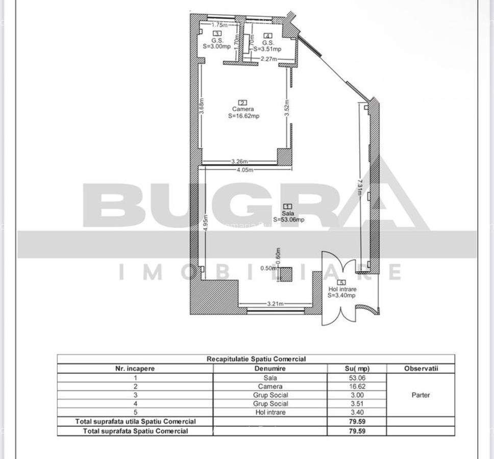 Spatiu comercial 134 mp, preluare chiriasi, zona Dorobantilor - 2