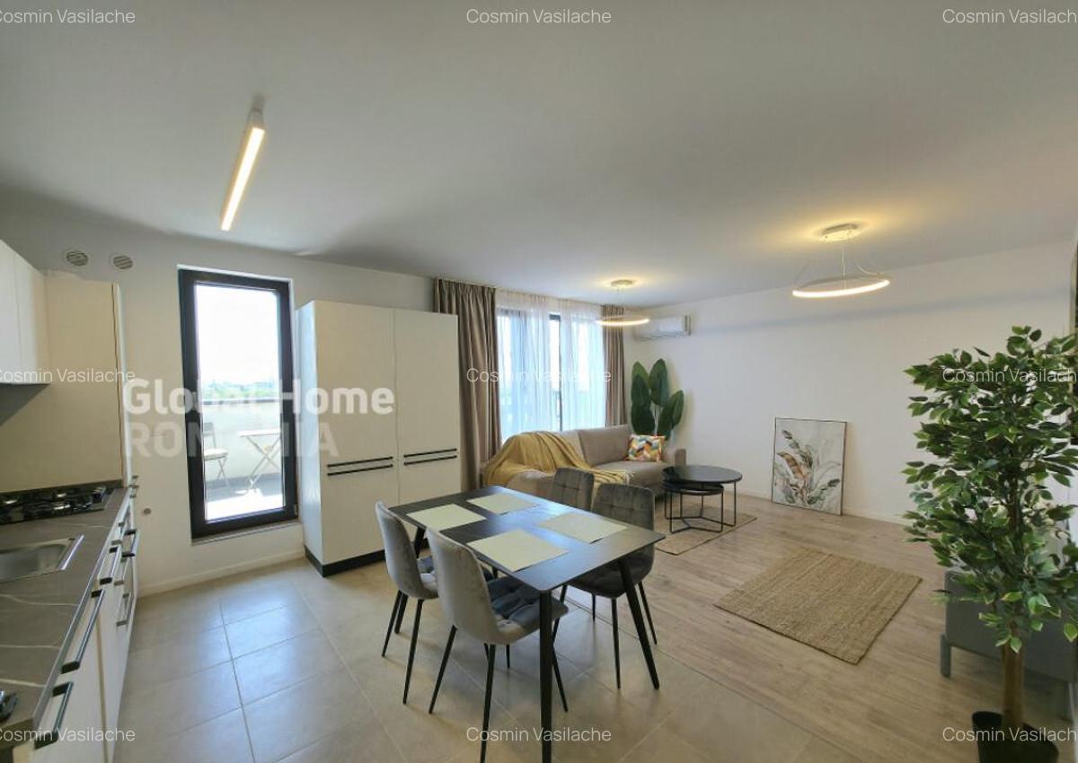 Open View 3 Rooms Penthouse + Terrace 16SQM | H Pipera Lake - 4