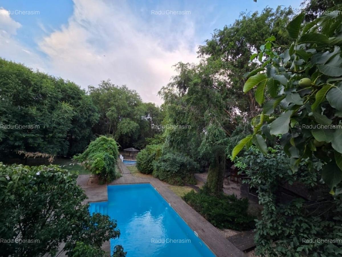 Casa la curte, gradina spectaculoasa, piscina,  400mp construiti /4500mp- curte - 6