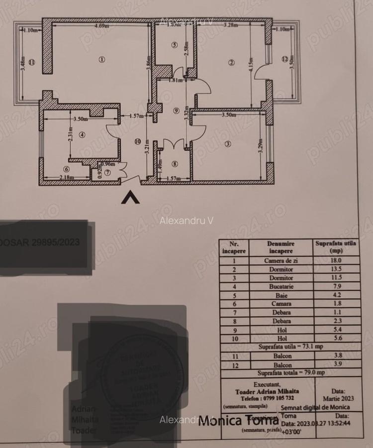 Vanzare 3 camere Pacii / Iuliu Maniu - 6